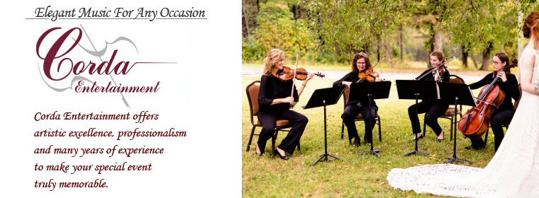 Wedding Music Services - NC Professional Musicians - Corda Entertainment in Greensboro
